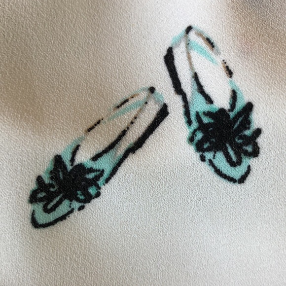 VAN HEUSEN size XXL SHOEGAL Graphic Shoes Heels Graphic Print Ruffle $64 NEW - Picture 11 of 16